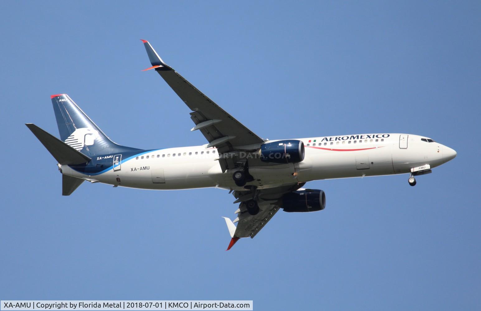 XA-AMU, 2015 Boeing 737-852 C/N 43657, MCO spotting 2018