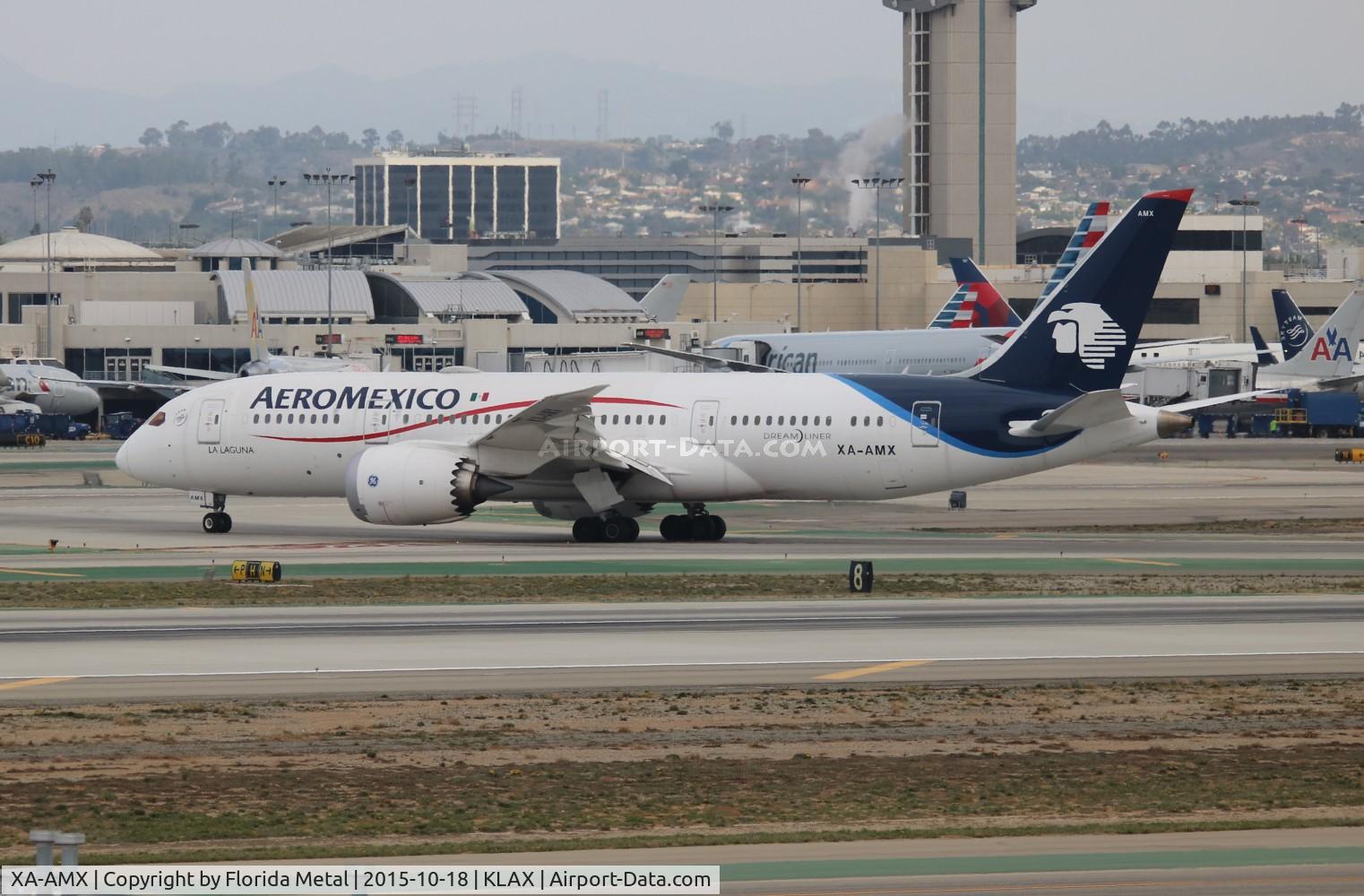 XA-AMX, 2014 Boeing 787-8 Dreamliner C/N 36843, LAX spotting 2015