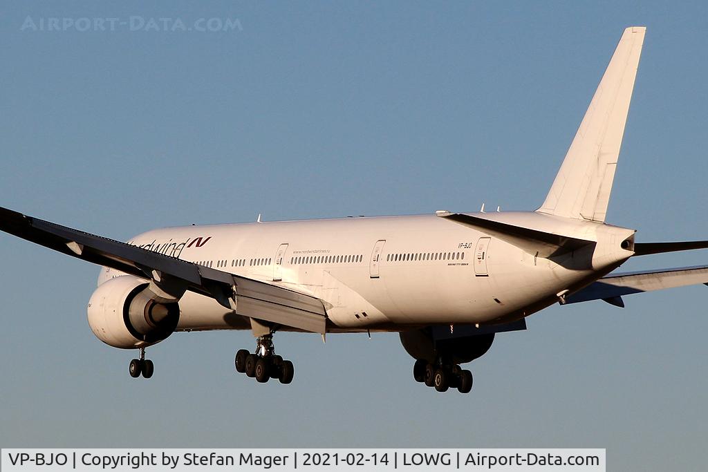 VP-BJO, 2005 Boeing 777-35E/ER C/N 32640, Nordwind Airlines B777-300ER @GRZ