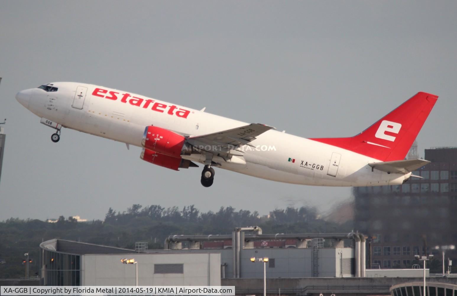 XA-GGB, 1989 Boeing 737-3M8 C/N 24023, MIA spotting 2014
