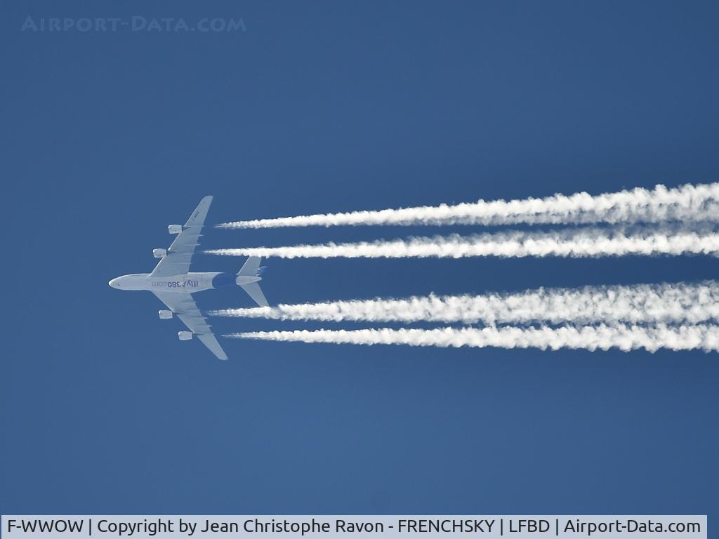 F-WWOW, 2005 Airbus A380-841 C/N 001, Flight AIB24OW level 310