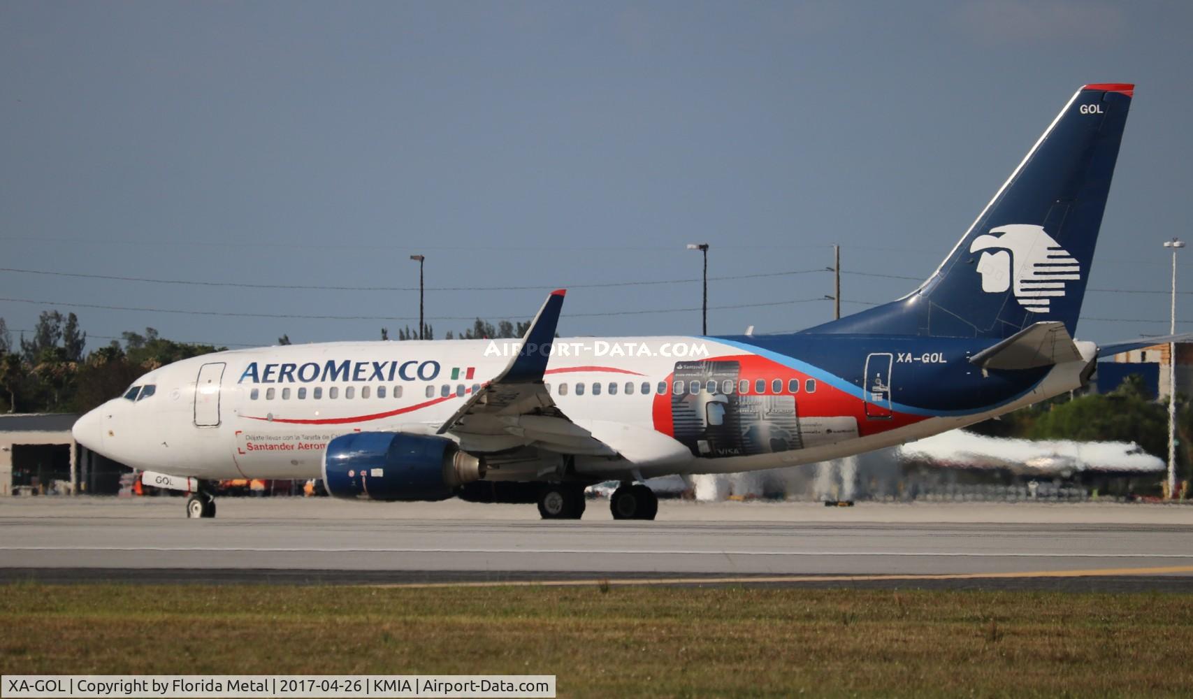 XA-GOL, 2006 Boeing 737-752 C/N 35785, MIA spotting 2017