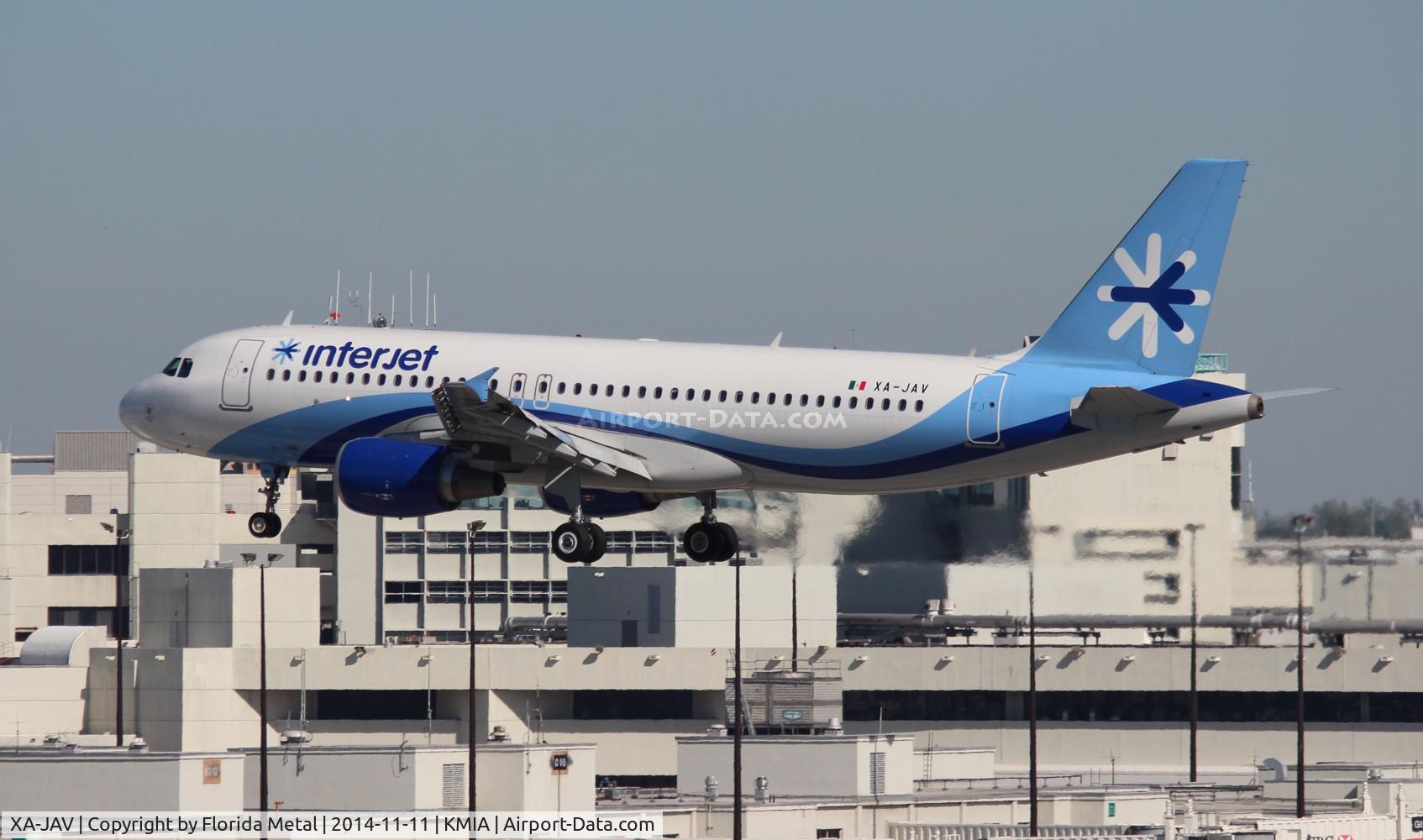 XA-JAV, 2012 Airbus A320-214 C/N 5221, MIA spotting 2014