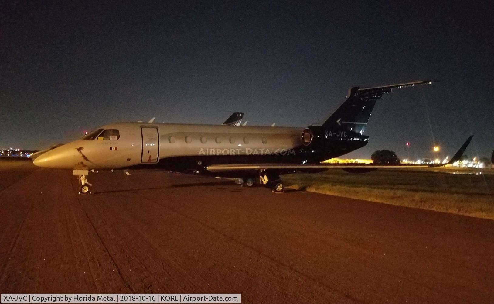 XA-JVC, 2017 Embraer EMB-550 Legacy 500 C/N 55000074, NBAA ORL 2018