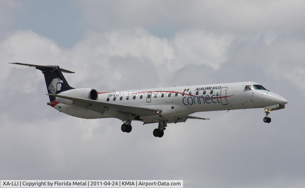 XA-LLI, 2006 Embraer EMB-145EP (ERJ-145EP) C/N 145060, MIA spotting 2011