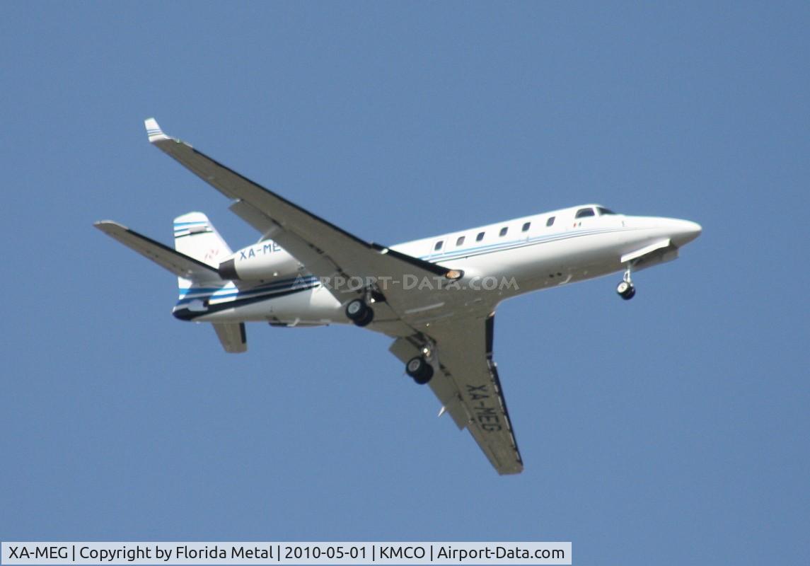 XA-MEG, 2004 Israel Aircraft Industries Gulfstream 100 C/N 154, MCO spotting 2010