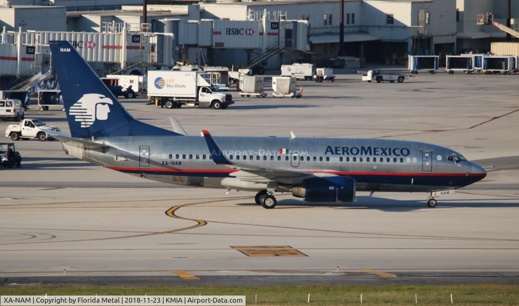 XA-NAM, 2004 Boeing 737-752 C/N 33790, MIA spotting 2018
