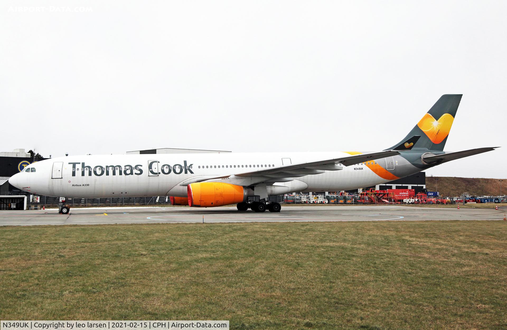 N349UK, 2000 Airbus A330-343X C/N 349, Copenhagen 15.2.2021