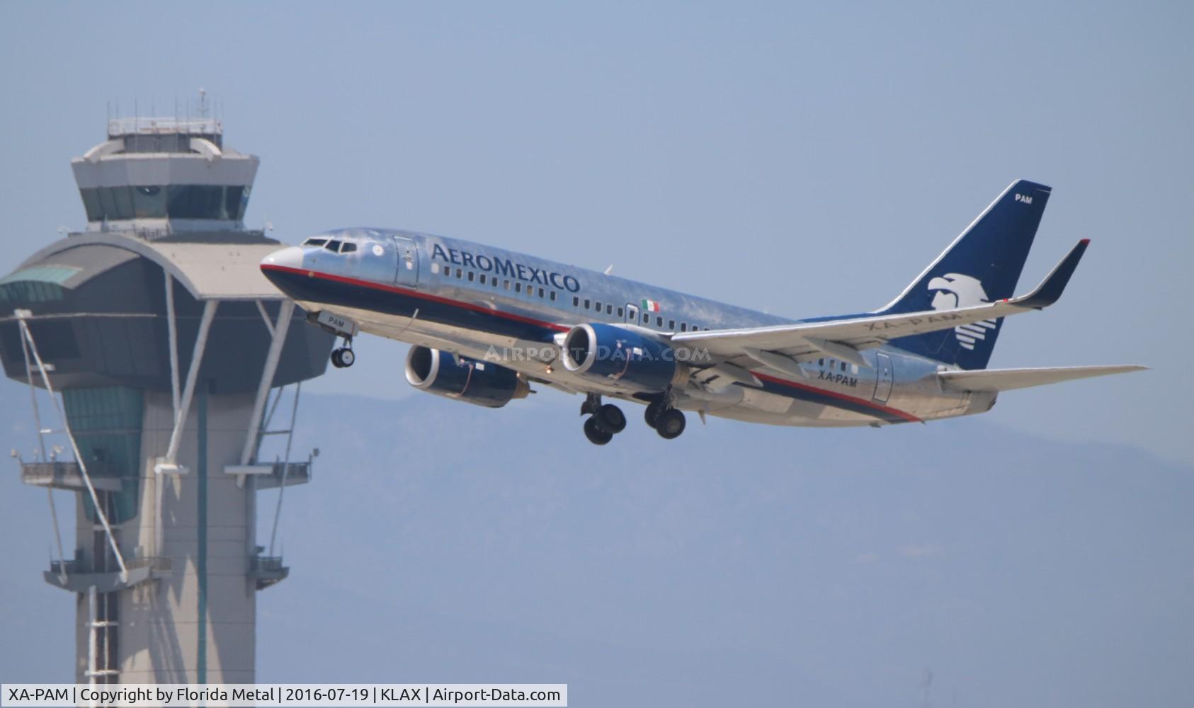 XA-PAM, 2005 Boeing 737-752 C/N 34293, LAX Spotting 2016