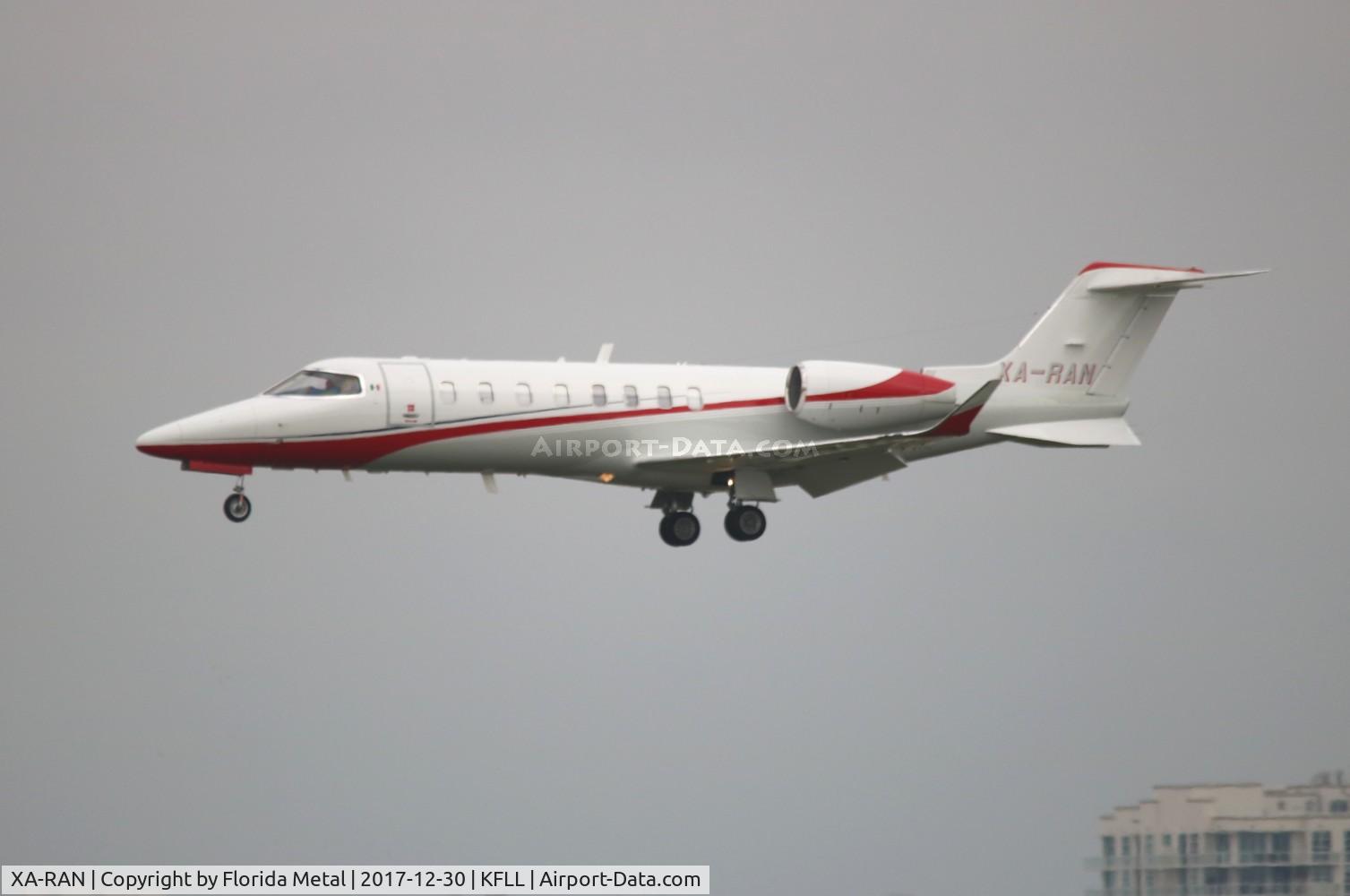 XA-RAN, Bombardier Learjet 75 C/N 45-546, FLL Spotting 2017