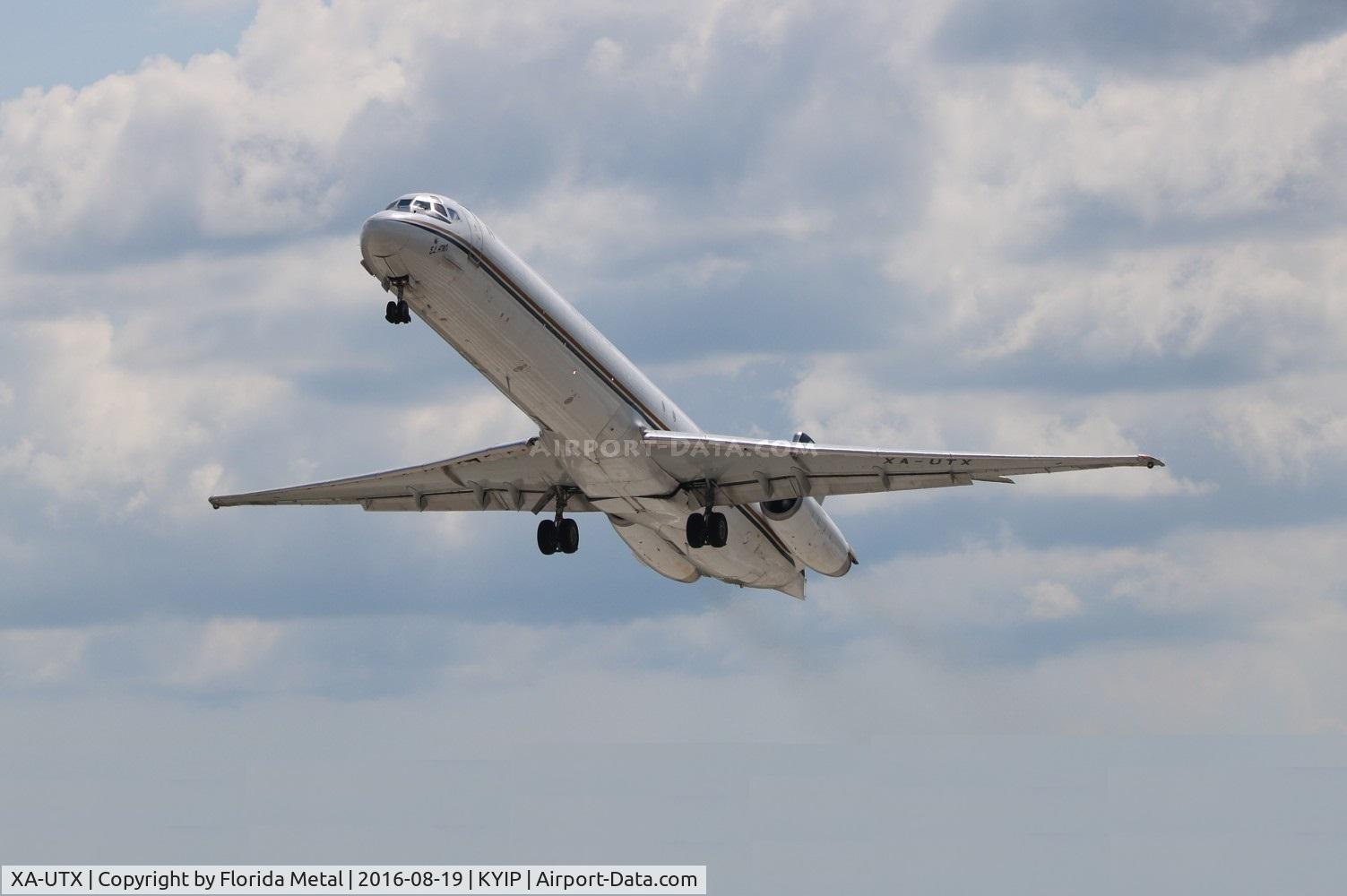 XA-UTX, 1986 McDonnell Douglas MD-82 (DC-9-82) C/N 49342, TOM YIP 2016