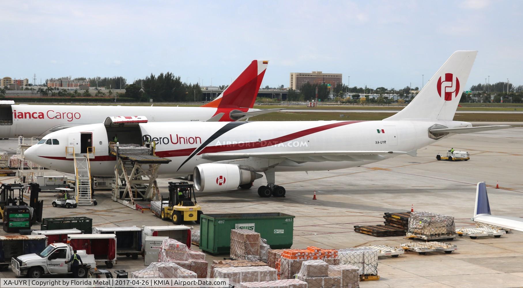 XA-UYR, 1992 Airbus A300B4-605R C/N 643, MIA spotting 2017