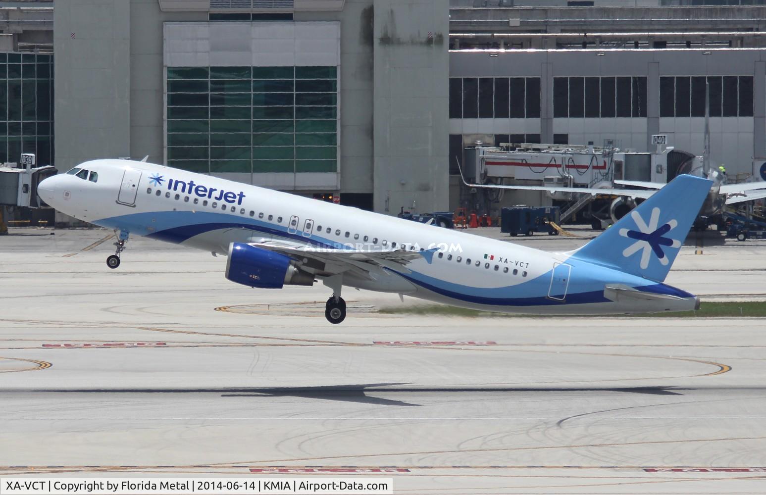 XA-VCT, 2012 Airbus A320-214 C/N 5163, MIA spotting 2014