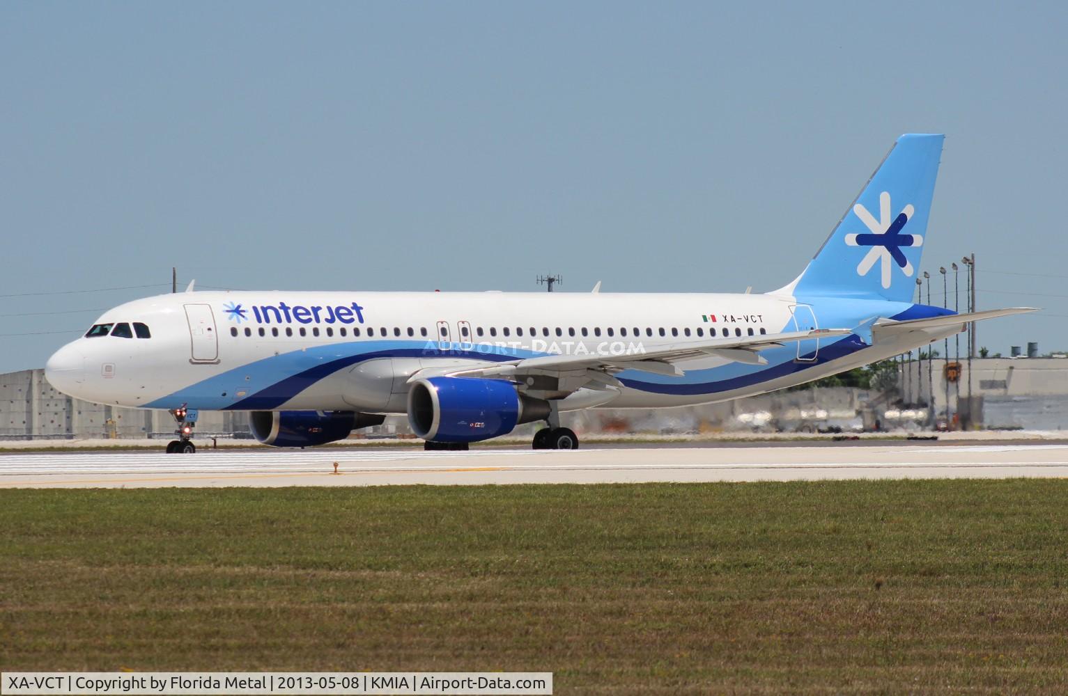 XA-VCT, 2012 Airbus A320-214 C/N 5163, MIA spotting 2013