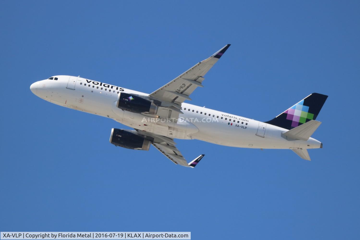 XA-VLP, 2016 Airbus A320-233 C/N 7000, LAX spotting 2016