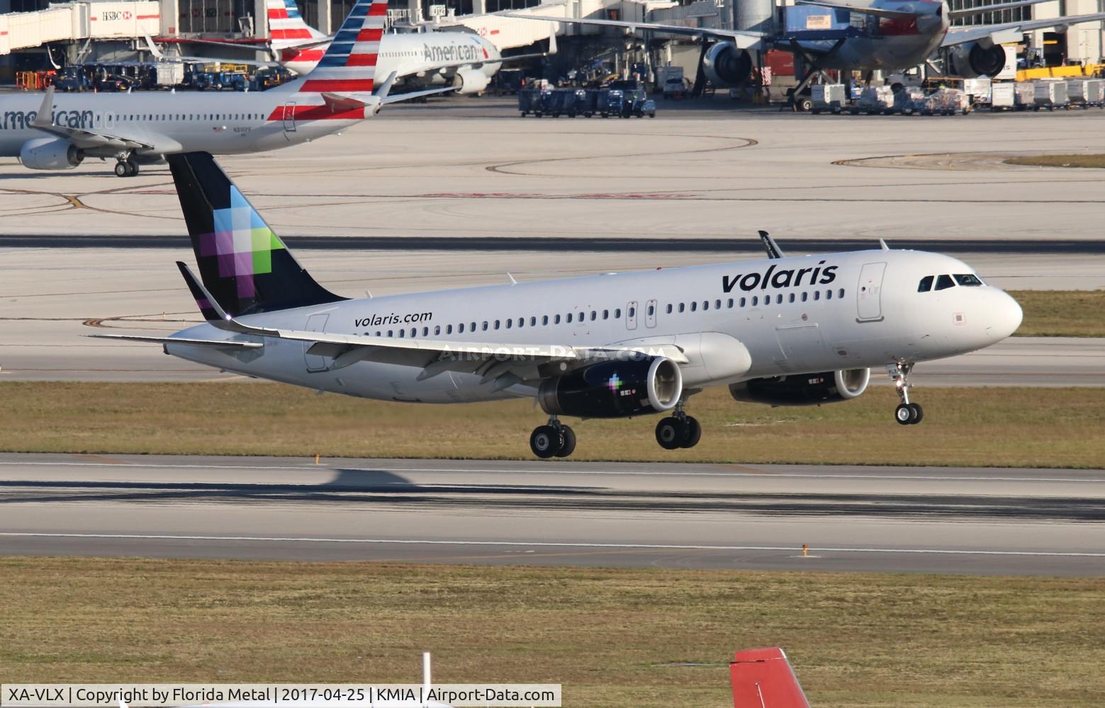 XA-VLX, 2016 Airbus A320-233 C/N 7376, MIA spotting 2017