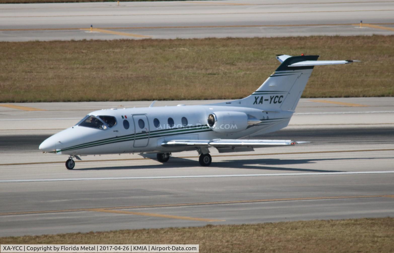 XA-YCC, Beech 400A Beechjet Beechjet C/N RK-571, MIA spotting 2017