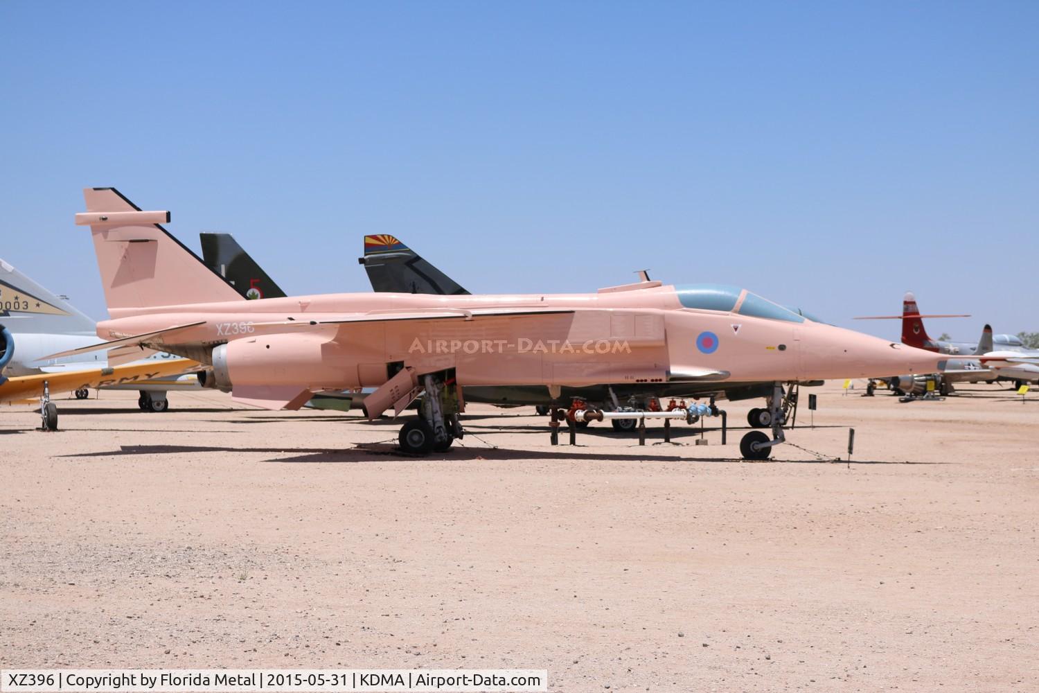 XZ396, 1977 Sepecat Jaguar GR.3A C/N S.161, PIMA Museum 2015 Jaguar