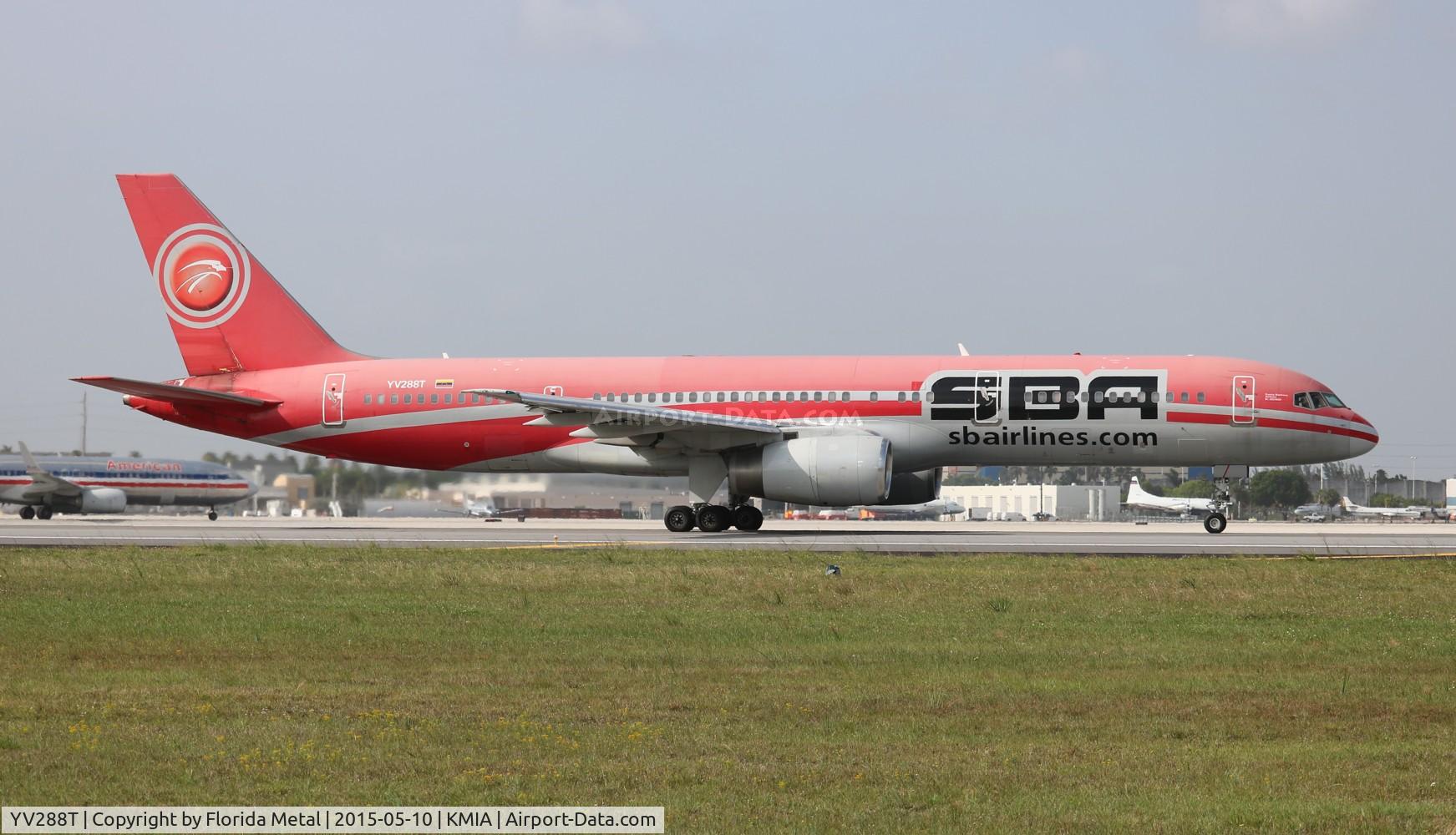YV288T, 1989 Boeing 757-21B C/N 24402, MIA spotting 2015