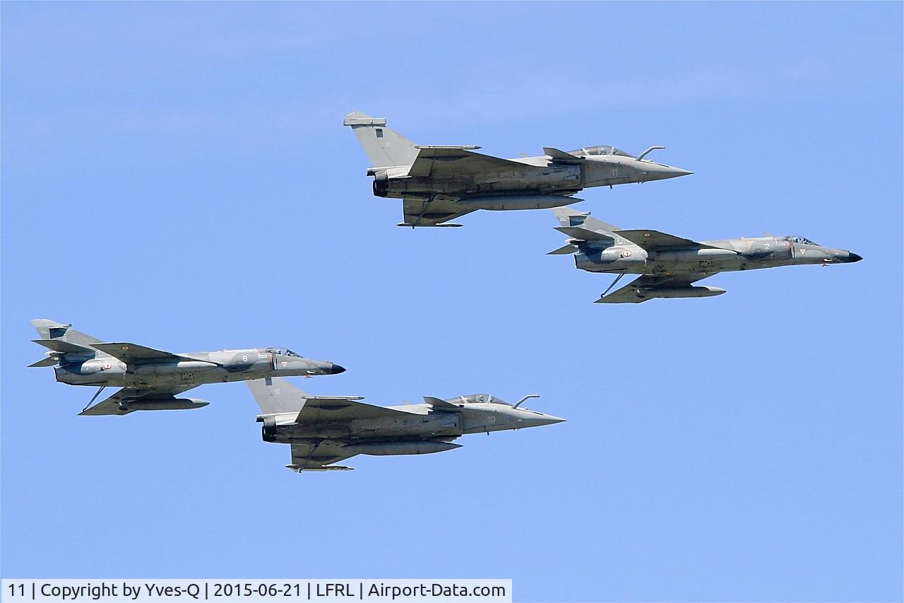 11, Dassault Rafale M C/N 11, Dassault Rafale M, On display, Lanvéoc-Poulmic Naval Air Base(LFRL) Open day 2015