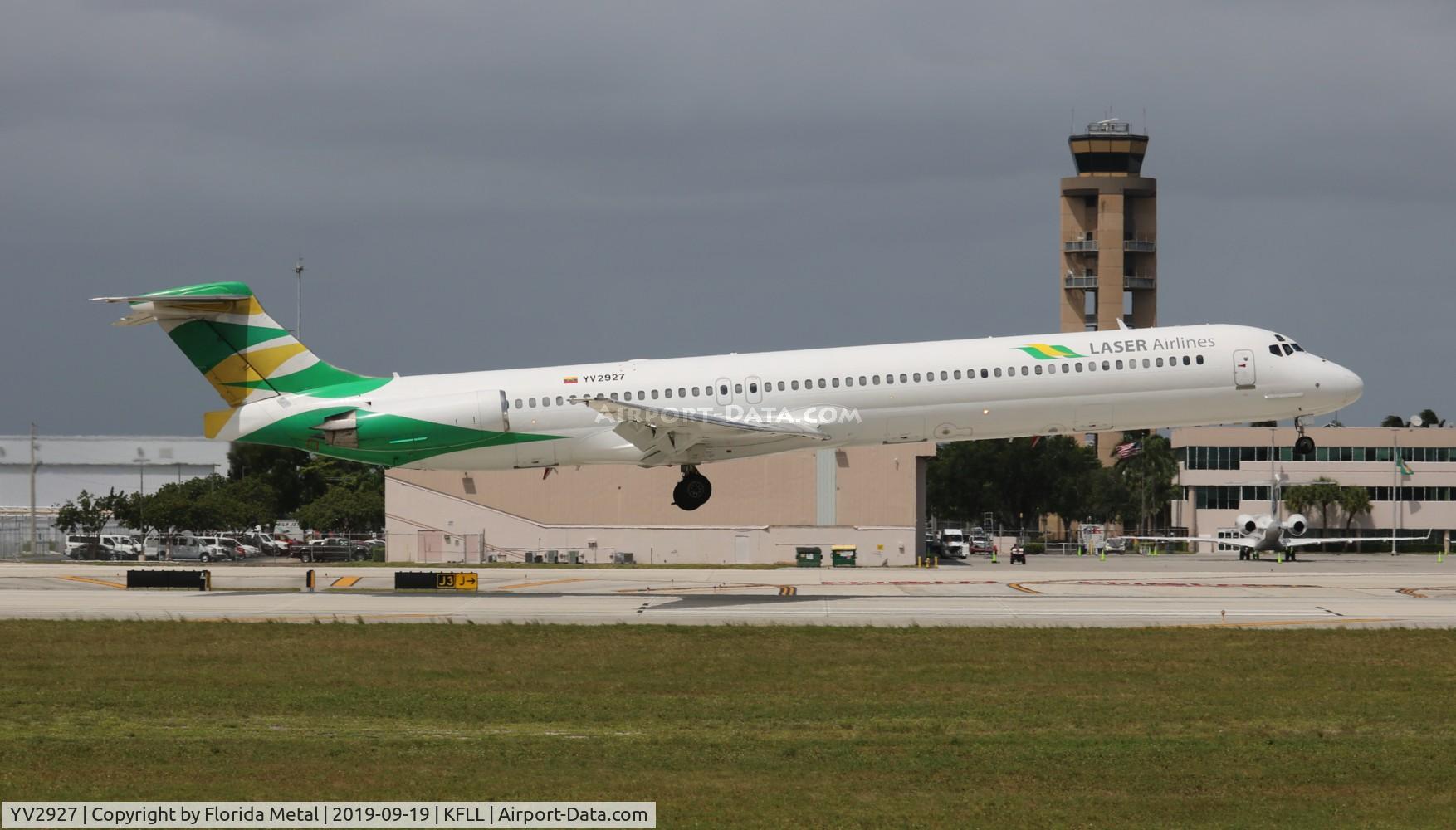YV2927, 1990 McDonnell Douglas MD-82 (DC-9-82) C/N 49924, FLL Spotting 2019