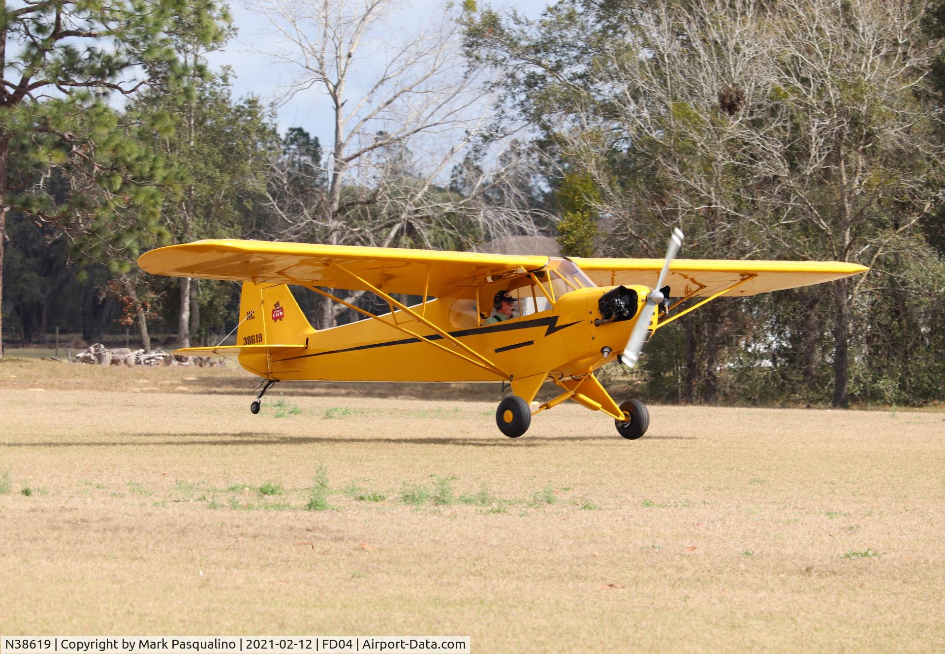 N38619, 1941 Piper J3C-65 Cub C/N 7160, Piper J3C-65