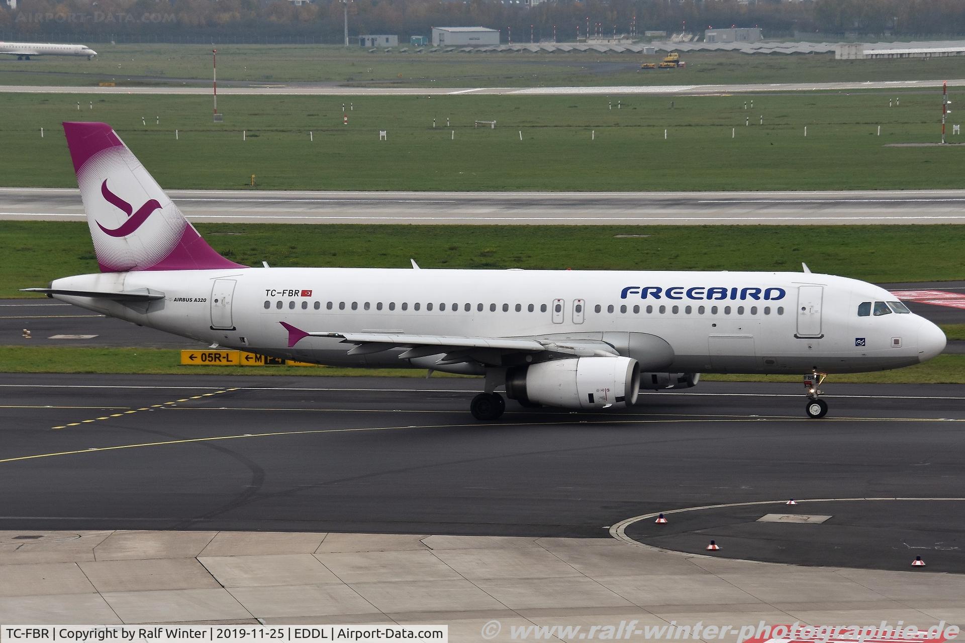 TC-FBR, 2005 Airbus A320-232 C/N 2524, Airbus A320-232 - FHY Freebird Airlines - 2524 - TC-FBR - 25.11.2019 - DUS