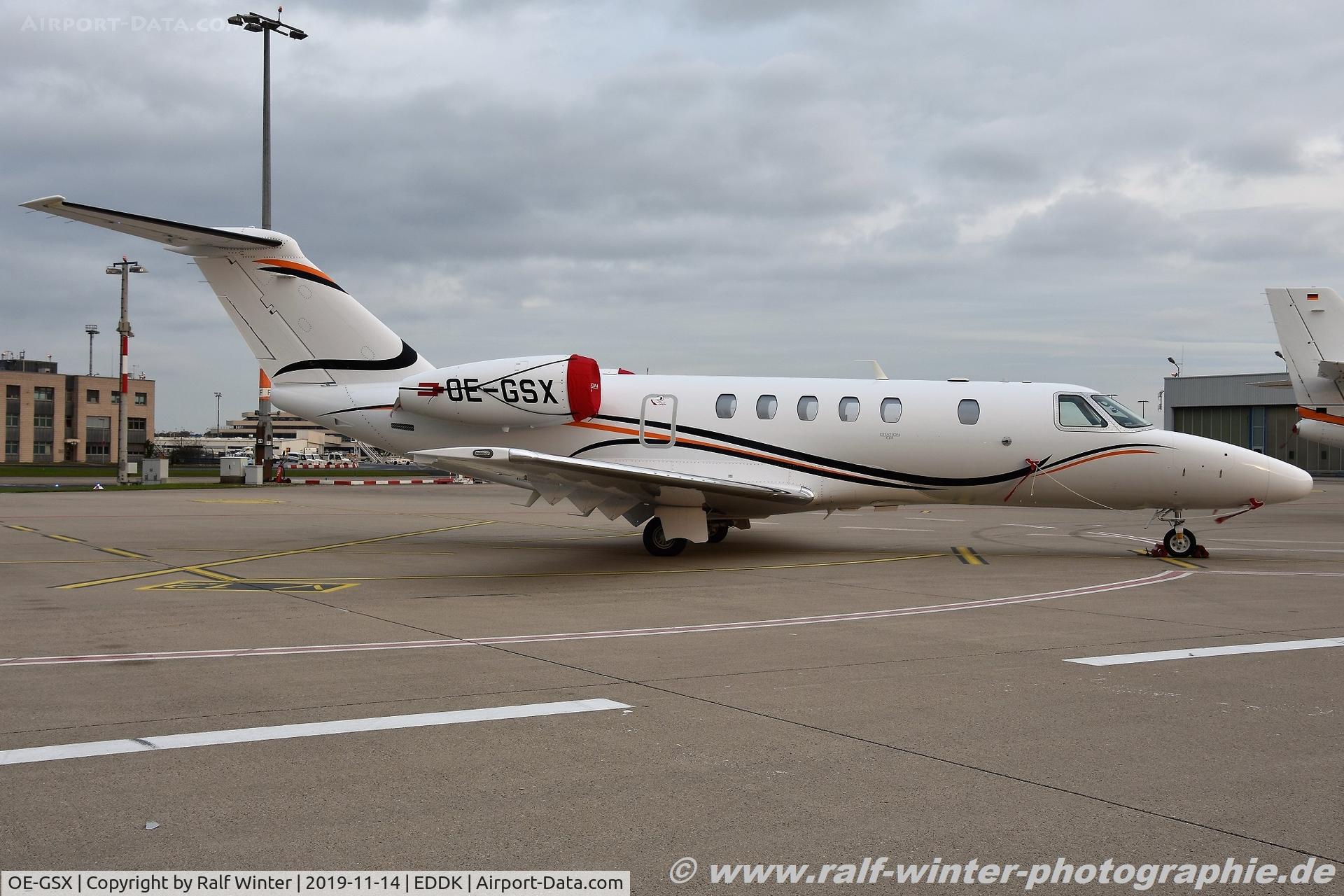 OE-GSX, 2019 Cessna 525C CitationJet CJ4 C/N 525C-0306, Cessna 525C Citation CJ4 - IJM International Jet Management - 525C0306 - OE-GSX - 14.11.2019 - CGN