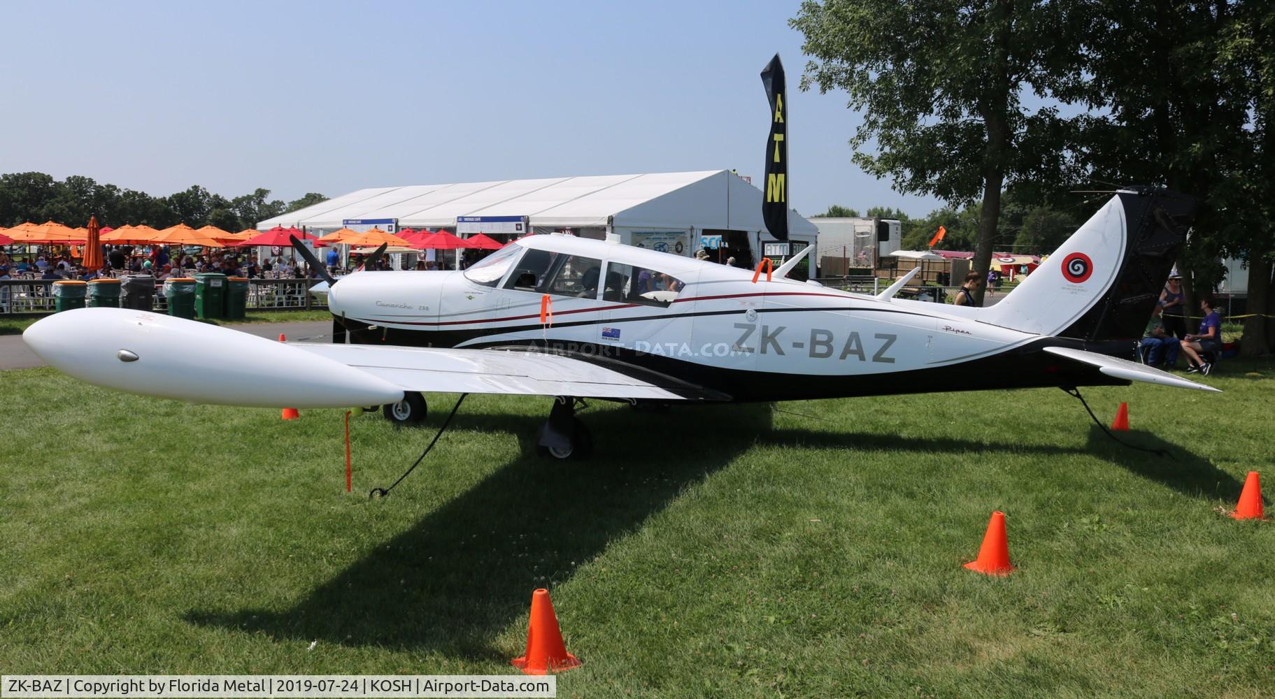 ZK-BAZ, 1962 Piper PA-24-250 Comanche Comanche C/N 24-3206, EAA OSH 2019