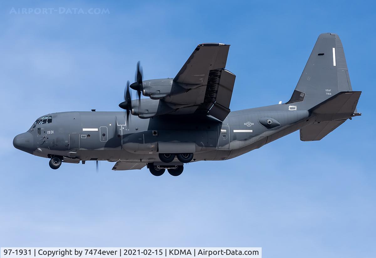 97-1931, 1997 Lockheed Martin EC-130J Commando Solo III C/N 382-5477, BATON51