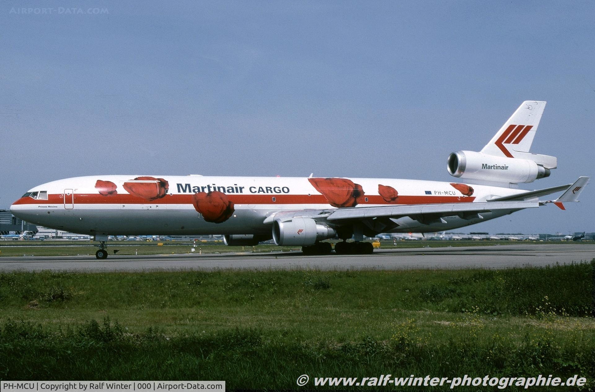 PH-MCU, 1996 McDonnell Douglas MD-11F C/N 48757, McDonnell Douglas MD-11F - MP MPH Martinair 'Prinses Máxima' 'Rose' - 48757 - PH-MCU - 07.2003