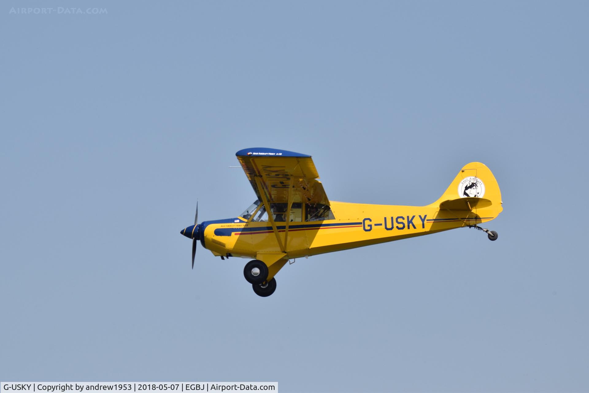 G-USKY, 2004 Aviat A-1B Husky C/N 2261, G-USKY at Gloucestershire Airport.