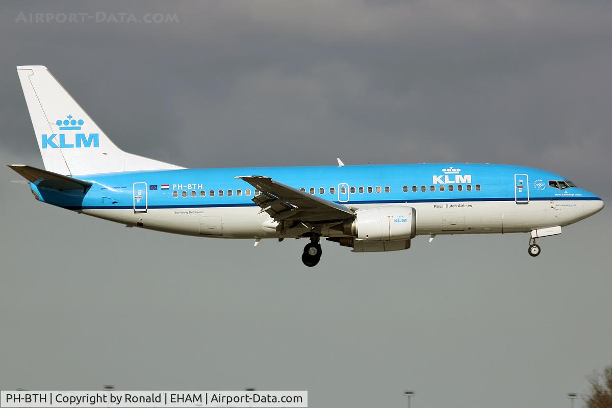 PH-BTH, 1997 Boeing 737-306 C/N 28719, at spl