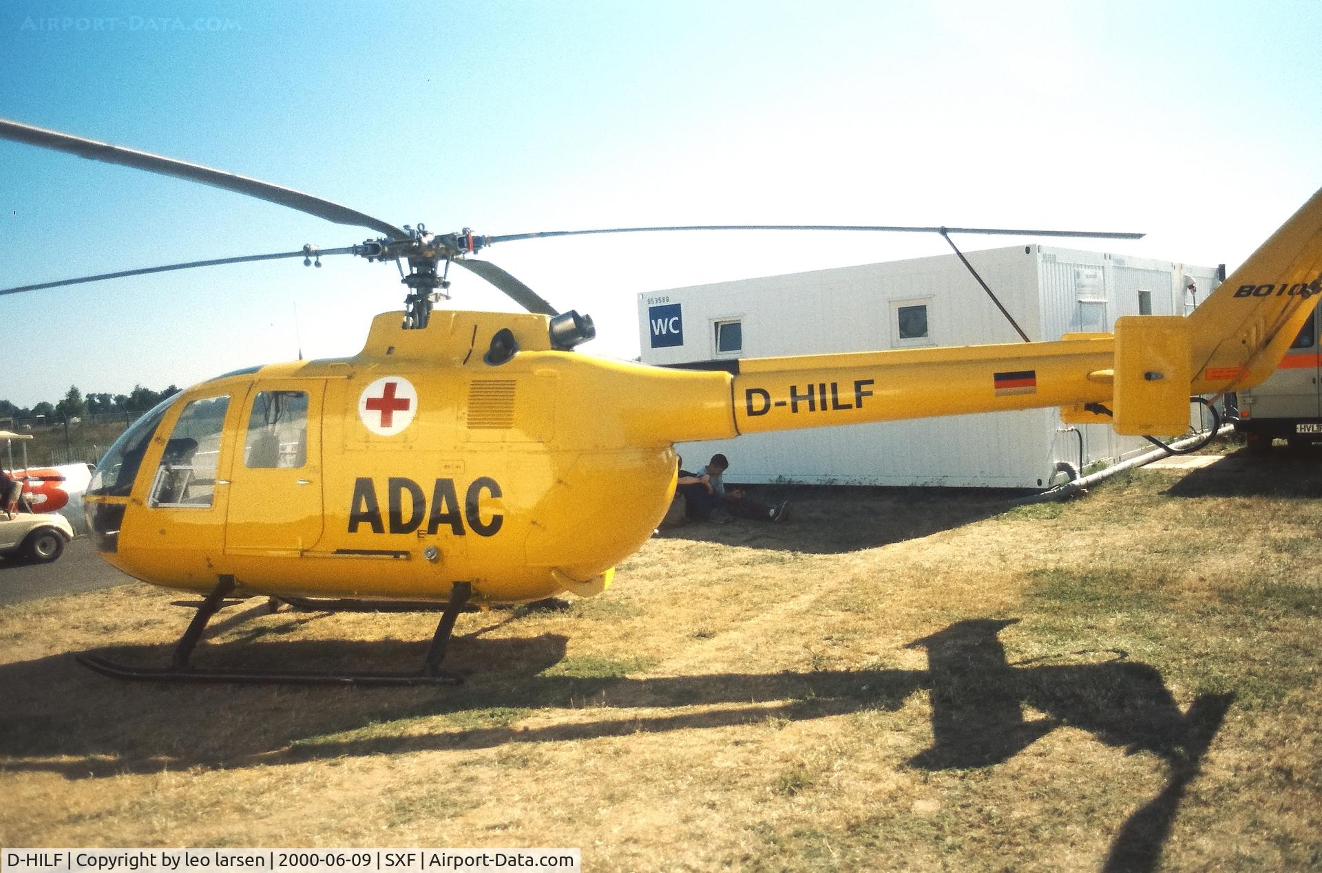 D-HILF, MBB Bo-105S C/N S-868, Berlin ILA 9.6.2000