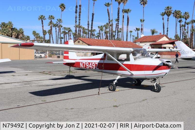 N7949Z, 1963 Cessna 150C C/N 15060049, At Flabob Airport