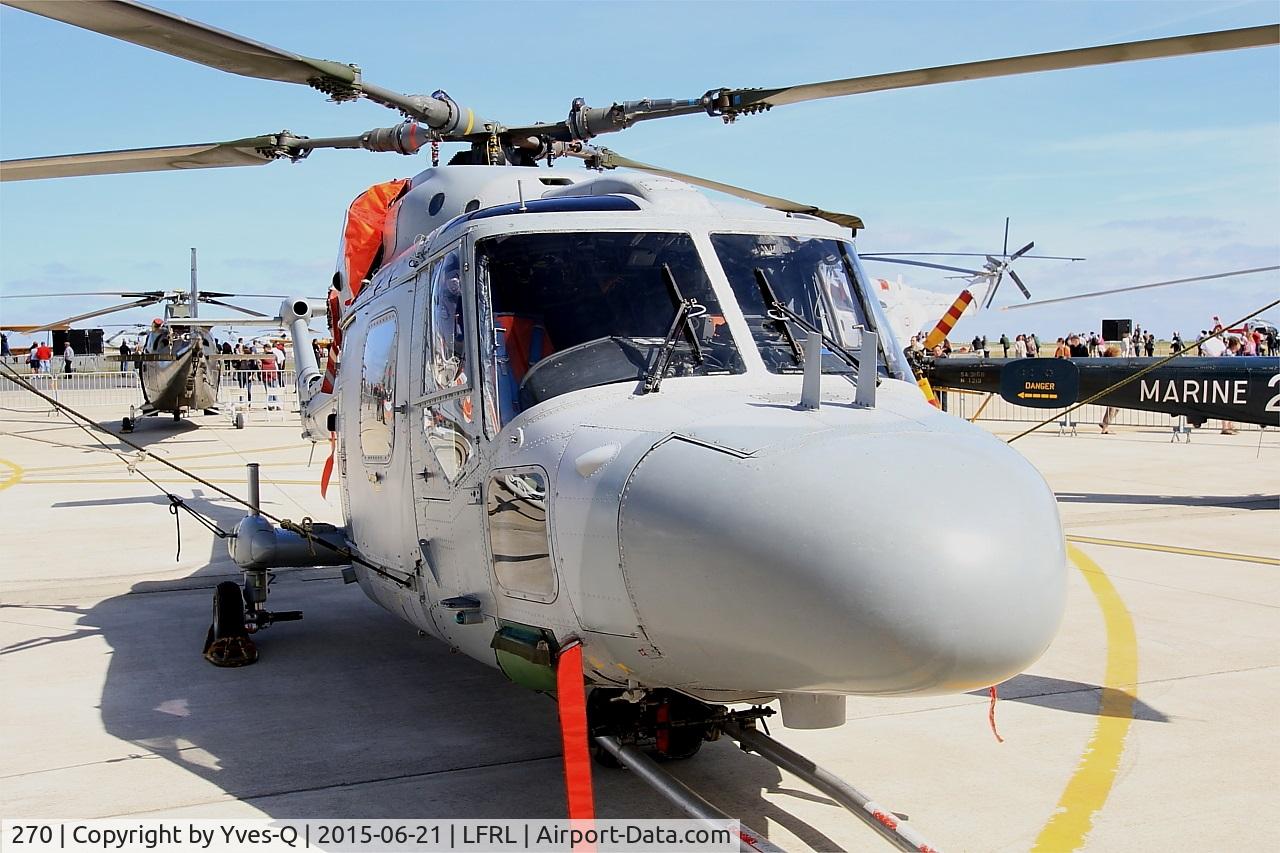 270, Westland Lynx HAS.2(FN) C/N 057, Westland Lynx HAS.2(FN), Static display, Lanvéoc-Poulmic (LFRL) Open day 2015