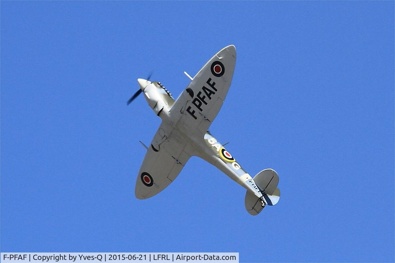 F-PFAF, Supermarine Aircraft Spitfire Mk.26B C/N 80, Supermarine Spitfire Mk.26B Replica, Static display, Lanvéoc-Poulmic Naval Air Base (LFRL) Open day 2015