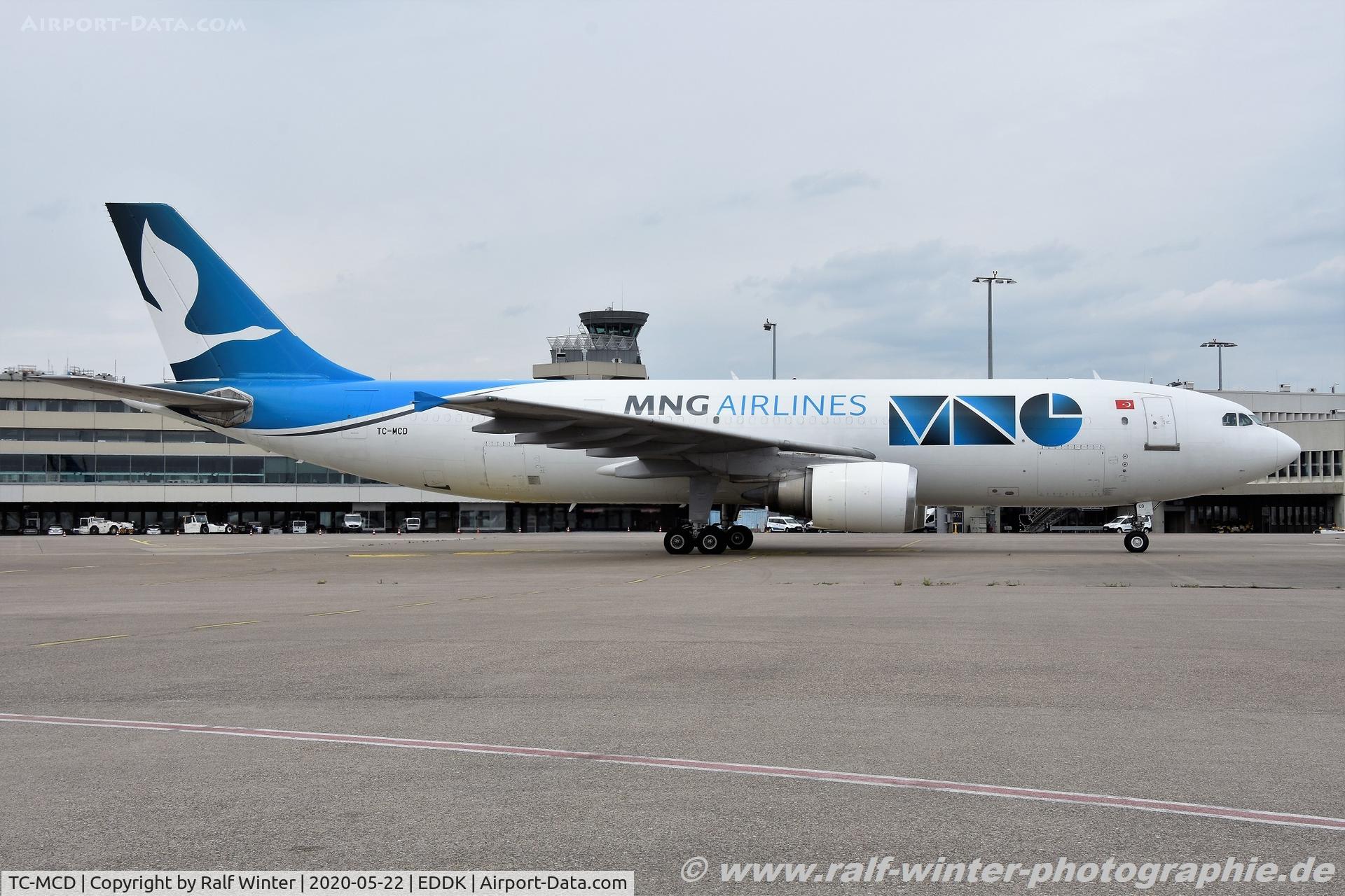 TC-MCD, 1989 Airbus A300F4-605R C/N 521, Airbus A300-605RF - MB MNG MNG Airlines - 521 - TC-MCD - 22.05.2020 - CGN