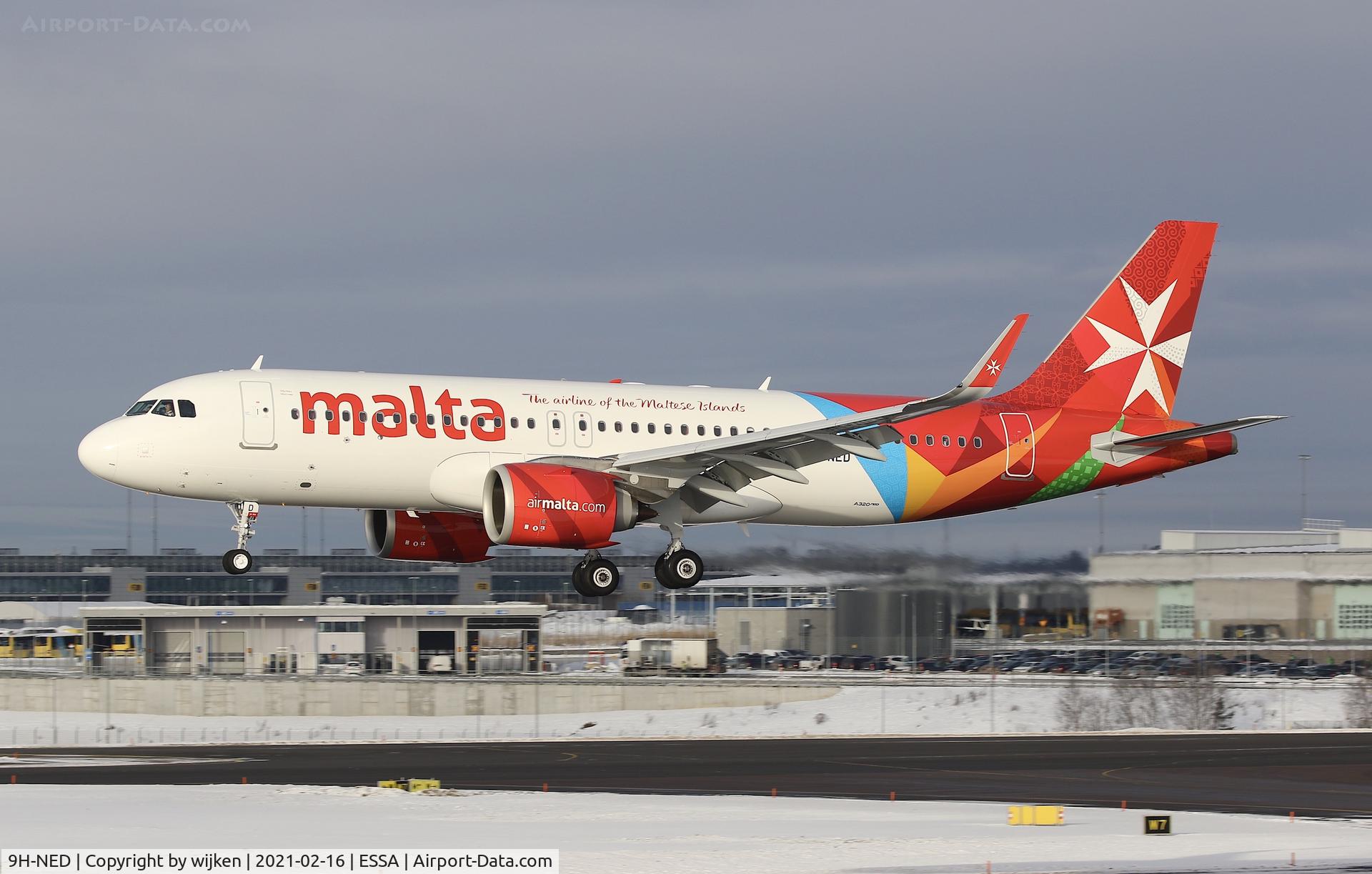 9H-NED, 2020 Airbus A320-251N C/N 10106, RWY 19L