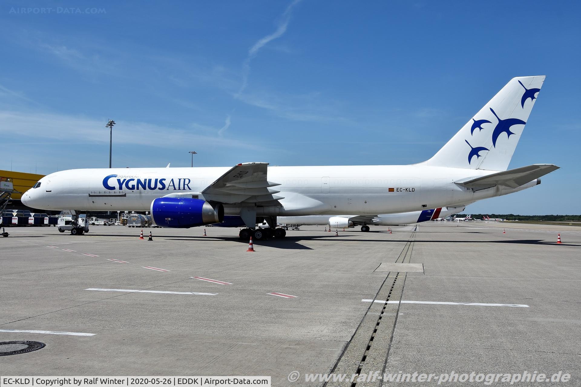 EC-KLD, 1988 Boeing 757-236 C/N 24121, Boeing 757-236(PCF) - RGN Cygnus Air - 24121 - EC-KLD - 26.05.2020 - CGN