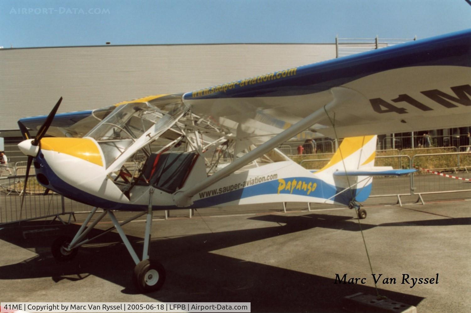 41ME, Sauper ADV.01 Papango C/N not found 41ME, At Paris / Le Bourget Air Show in 2005.