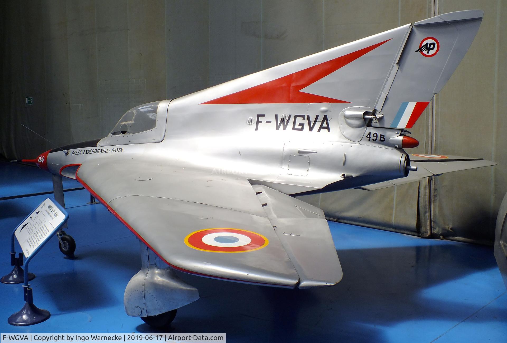 F-WGVA, Payen Pa-49B Katy Delta C/N 01, Payen Pa.49B Katy Delta at the Musee de l'Air, Paris/Le Bourget