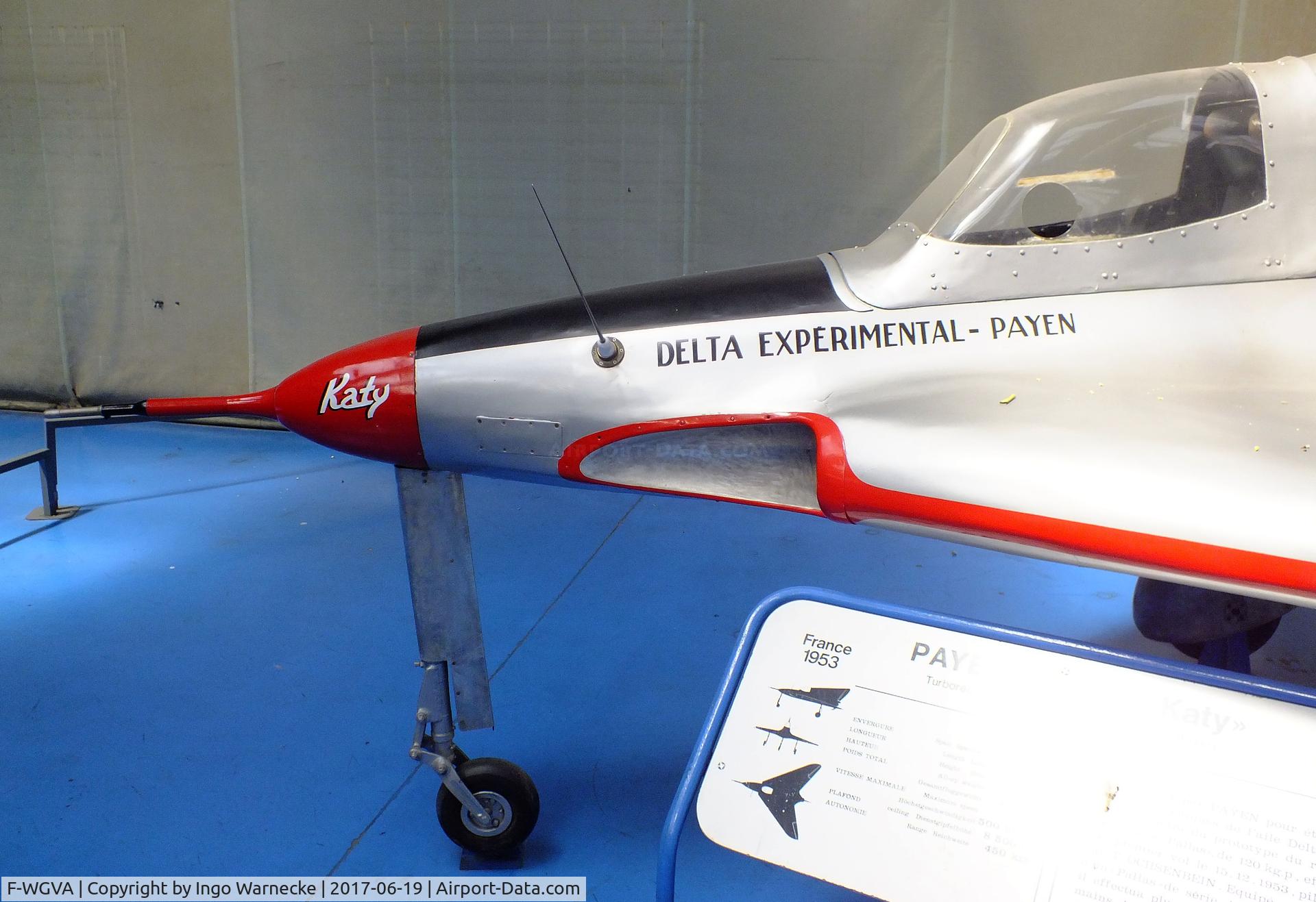 F-WGVA, Payen Pa-49B Katy Delta C/N 01, Payen Pa.49B Katy Delta at the Musee de l'Air, Paris/Le Bourget
