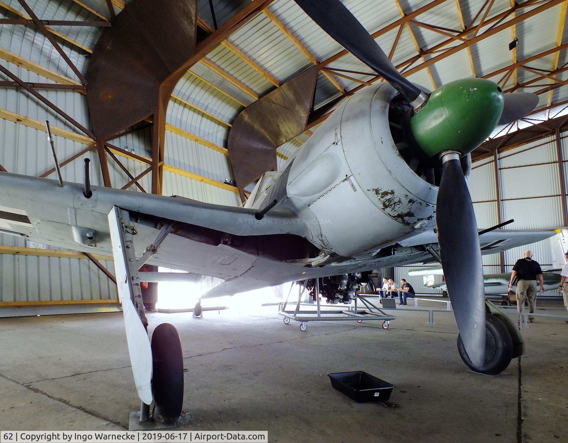 62, SNCAC NC.900 (Focke Wulf Fw.190) C/N 62, Focke-Wulf Fw 190A-8 (SNCAC NC.900) at the Musee de l'Air, Paris/Le Bourget