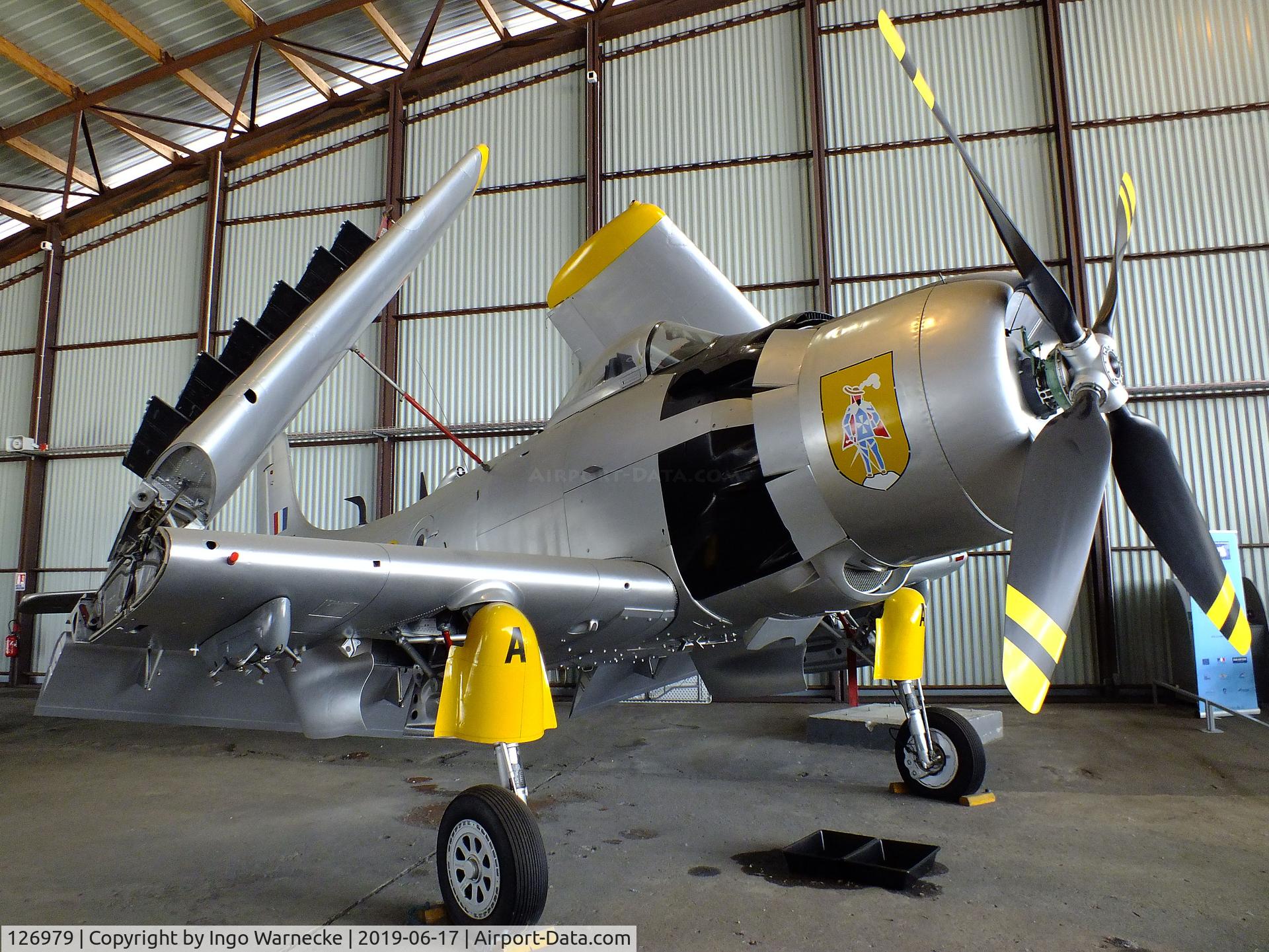 126979, Douglas AD-4N Skyraider C/N 7779, Douglas AD-4N (A-1D) Skyraider at the Musee de l'Air, Paris/Le Bourget