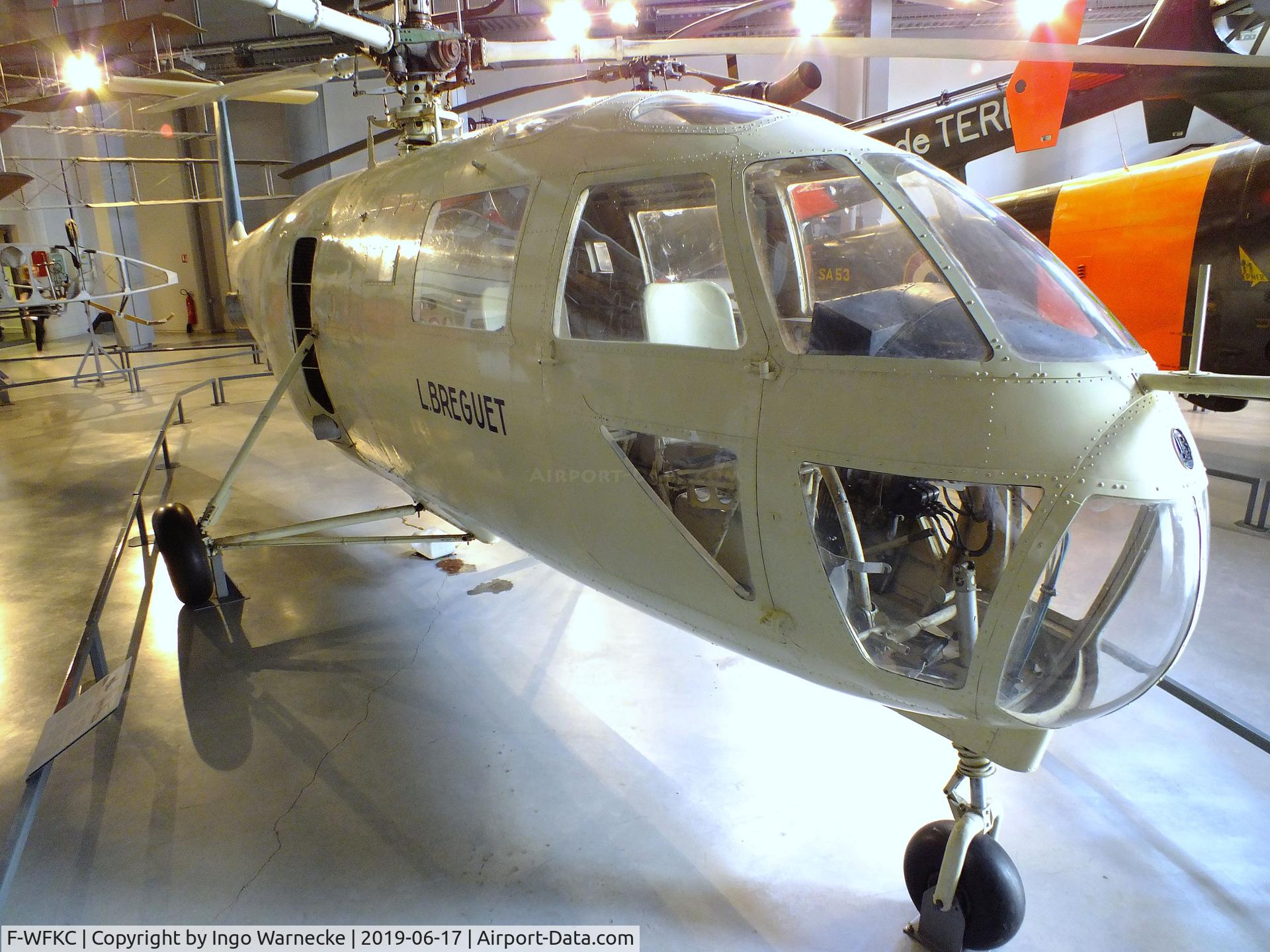 F-WFKC, Breguet 111 Gyroplane C/N 01, Breguet 111 Gyroplane at the Musee de l'Air, Paris/Le Bourget