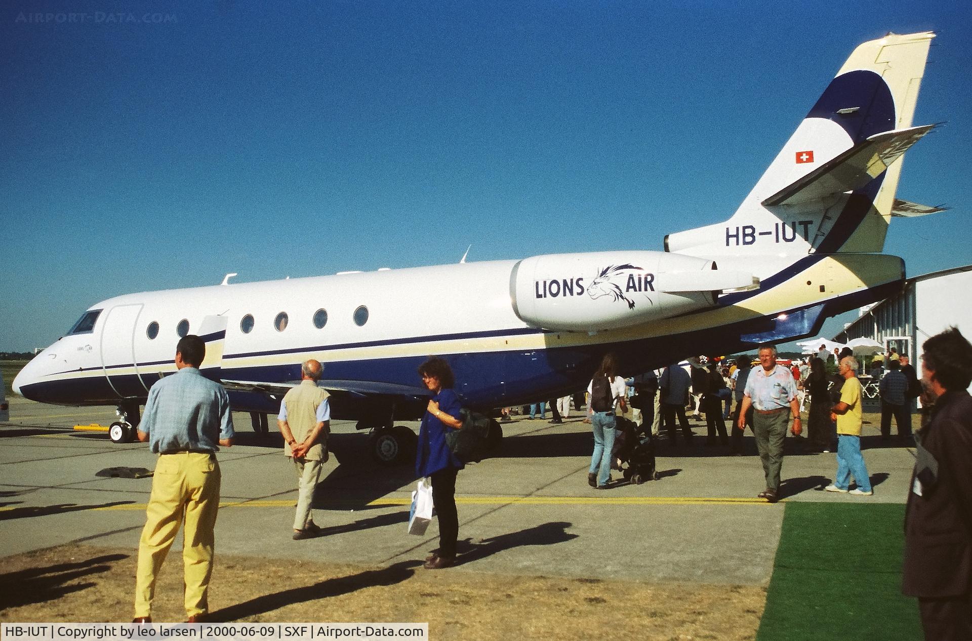 HB-IUT, 1999 Israel Aircraft Industries IAI-1126 Galaxy C/N 007, Berlin ILA 9.6.2000