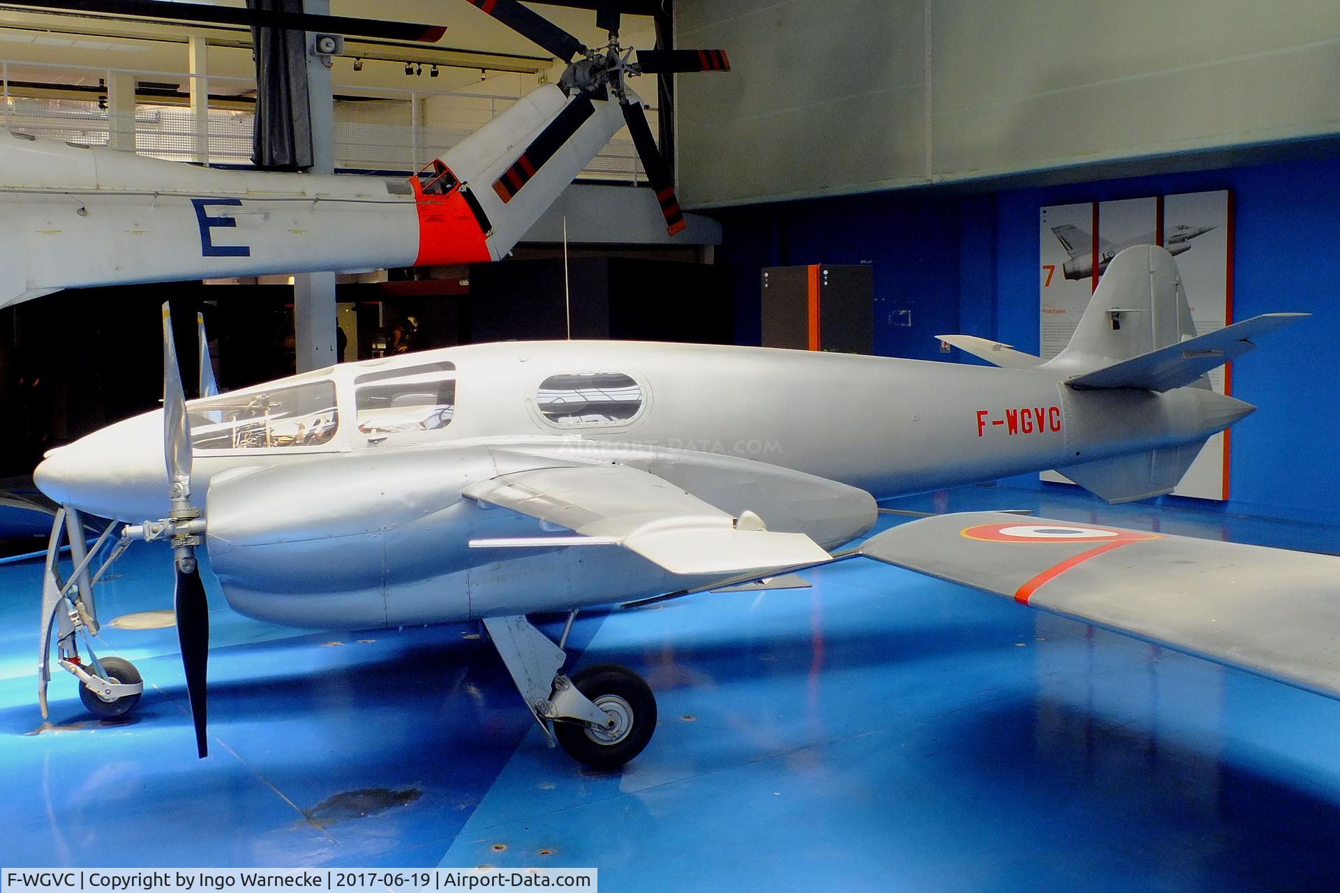 F-WGVC, 1954 Hirch MRA C.100 C/N 01, Hirsch MAeRC H.100 at the Musee de l'Air, Paris/Le Bourget