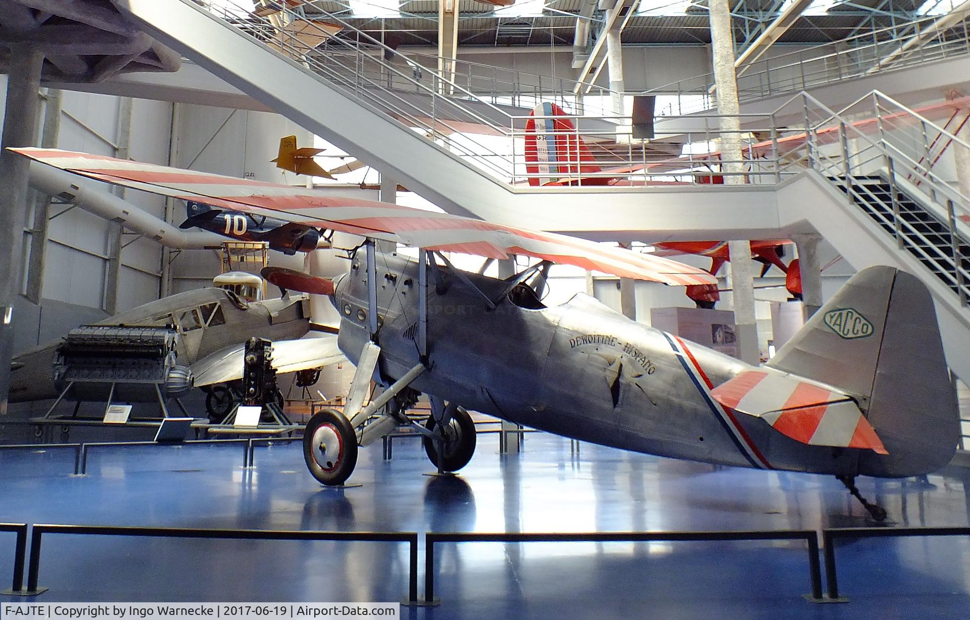 F-AJTE, Dewoitine D.530 C/N 06, Dewoitine D.530 at the Musee de l'Air, Paris/Le Bourget