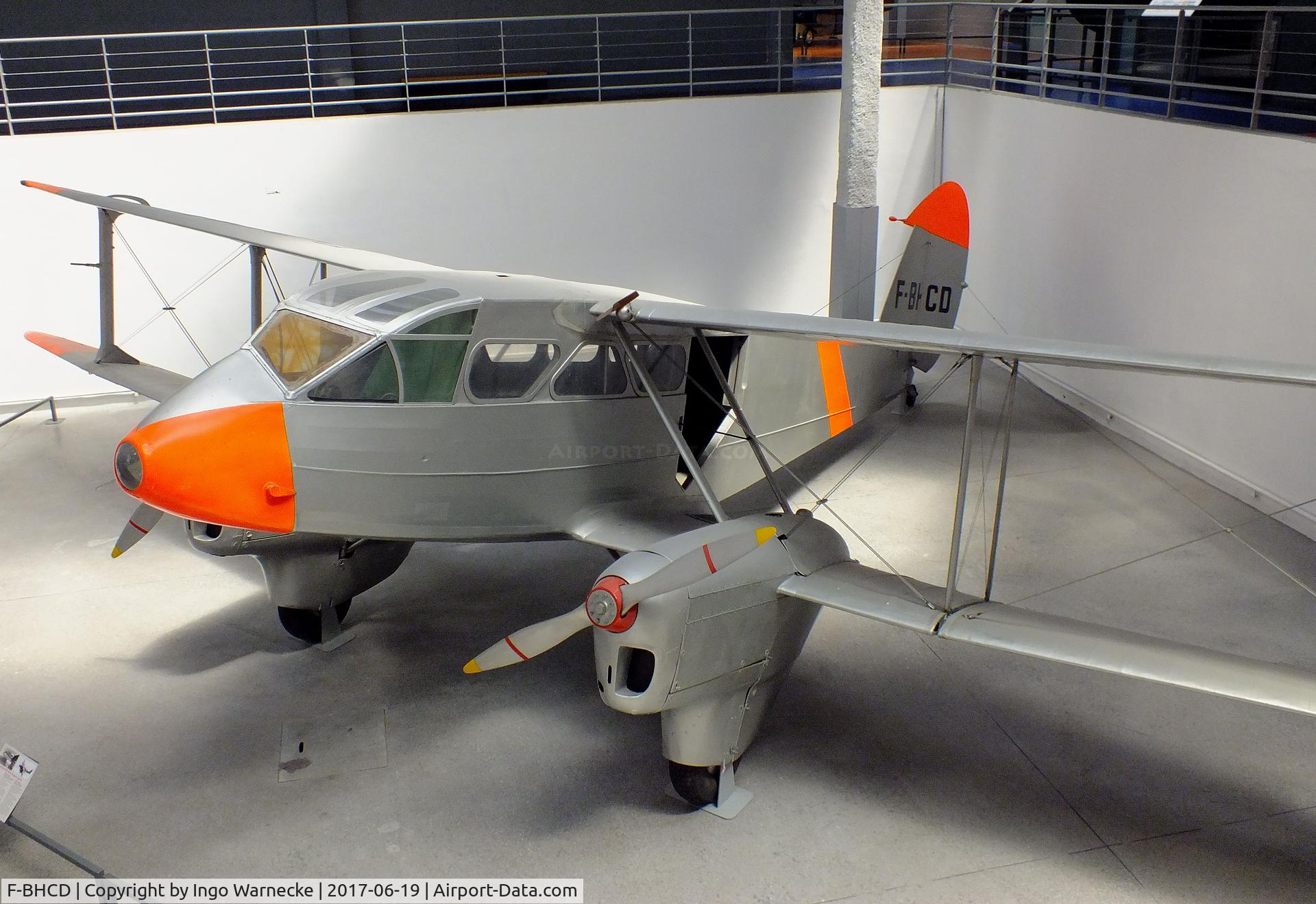 F-BHCD, 1945 De Havilland DH-89A Dominie/Dragon Rapide C/N 6706, De Havilland D.H.89A Dominie / Dragon Rapide at the Musee de l'Air, Paris/Le Bourget